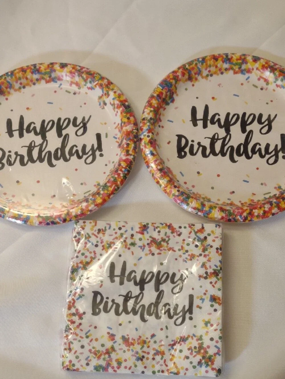Bundle Of New Birthday Party Decorations & Goodies - Multicolor